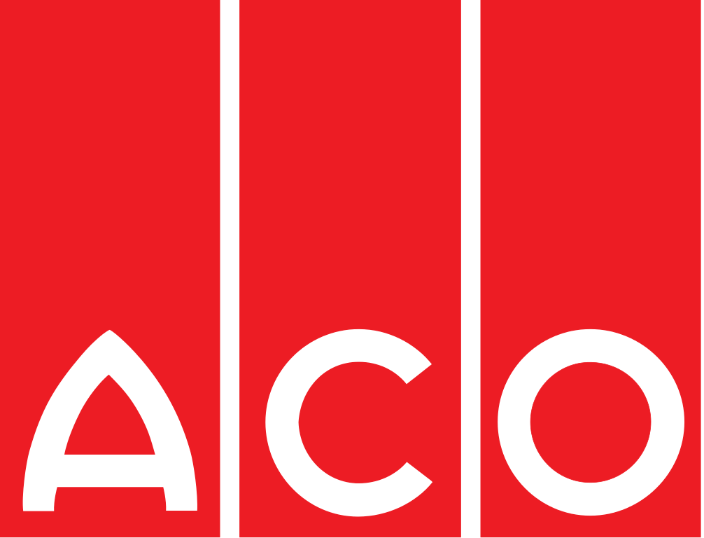 Aco Logo Aco: Afwatering van A tot Z